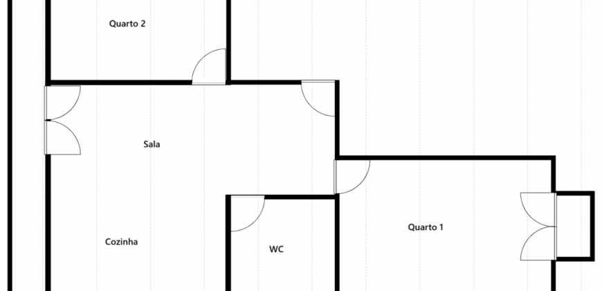 Apartamento T2 no Laranjeiro